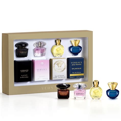 mini s versace parfum|versace miniature perfume set.